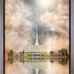 Millennial Reflection Provo Utah Temple