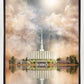 Millennial Reflection Provo Utah Temple