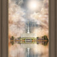 Millennial Reflection Provo Utah Temple