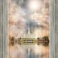 Millennial Reflection Provo Utah Temple