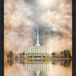 Millennial Reflection Provo Utah Temple