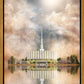 Millennial Reflection Provo Utah Temple