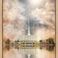 Millennial Reflection Provo Utah Temple