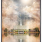Millennial Reflection Provo Utah Temple
