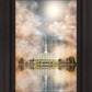 Millennial Reflection Provo Utah Temple