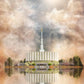 Millennial Reflection Provo Utah Temple