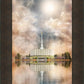 Millennial Reflection Provo Utah Temple