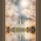 Millennial Reflection Provo Utah Temple