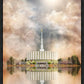 Millennial Reflection Provo Utah Temple