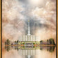Millennial Reflection Provo Utah Temple