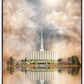 Millennial Reflection Provo Utah Temple