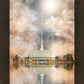 Millennial Reflection Provo Utah Temple
