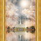 Millennial Reflection Provo Utah Temple