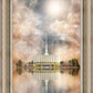Millennial Reflection Provo Utah Temple