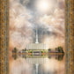 Millennial Reflection Provo Utah Temple