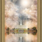 Millennial Reflection Provo Utah Temple