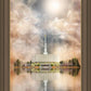 Millennial Reflection Provo Utah Temple