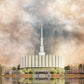 Millennial Reflection Provo Utah Temple