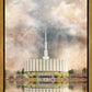 Millennial Reflection Provo Utah Temple