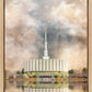 Millennial Reflection Provo Utah Temple