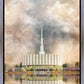 Millennial Reflection Provo Utah Temple