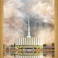 Millennial Reflection Provo Utah Temple