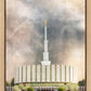 Millennial Reflection Provo Utah Temple