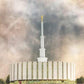 Millennial Reflection Provo Utah Temple