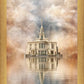 Millennial Reflection Payson Utah Temple