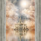 Millennial Reflection Payson Utah Temple