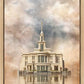 Millennial Reflection Payson Utah Temple