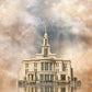 Millennial Reflection Payson Utah Temple