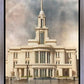 Millennial Reflection Payson Utah Temple