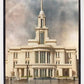 Millennial Reflection Payson Utah Temple