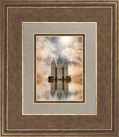 Millennial Reflection Salt Lake City Utah Temple