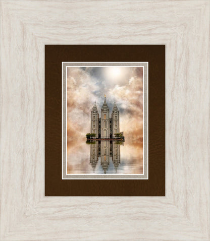 Millennial Reflection Salt Lake City Utah Temple