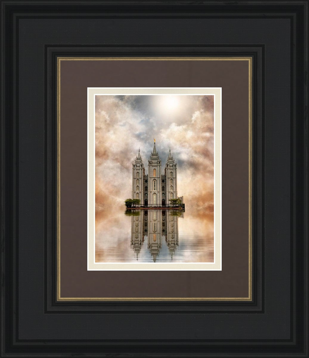 Millennial Reflection Salt Lake City Utah Temple