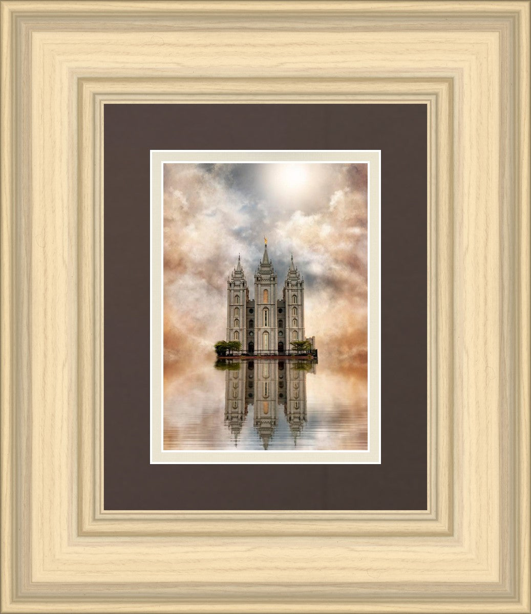 Millennial Reflection Salt Lake City Utah Temple