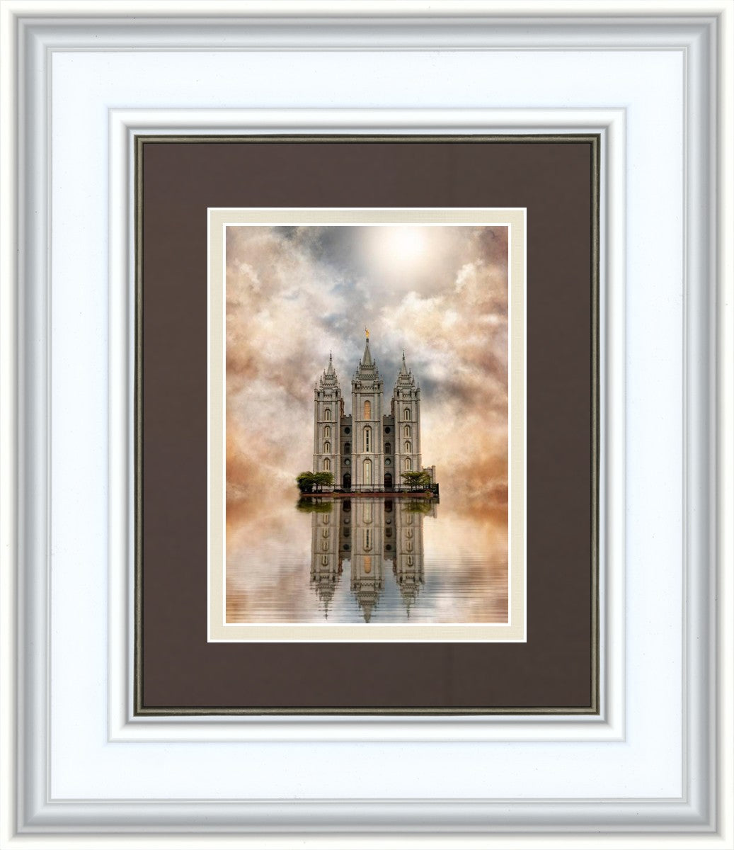 Millennial Reflection Salt Lake City Utah Temple