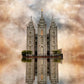 Millennial Reflection Salt Lake City Utah Temple