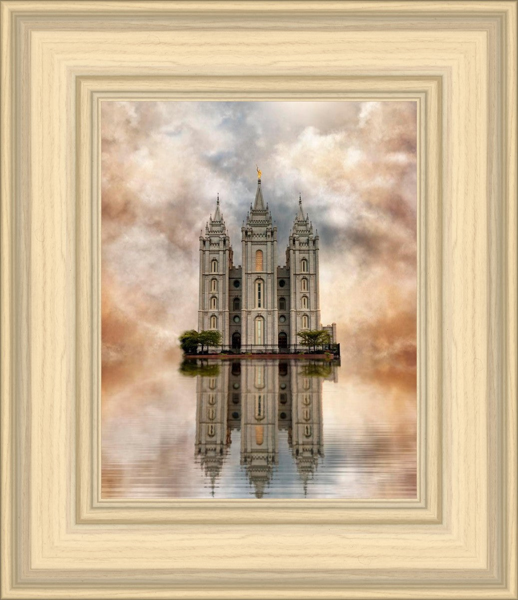 Millennial Reflection Salt Lake City Utah Temple