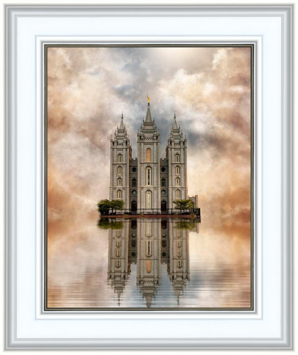 Millennial Reflection Salt Lake City Utah Temple