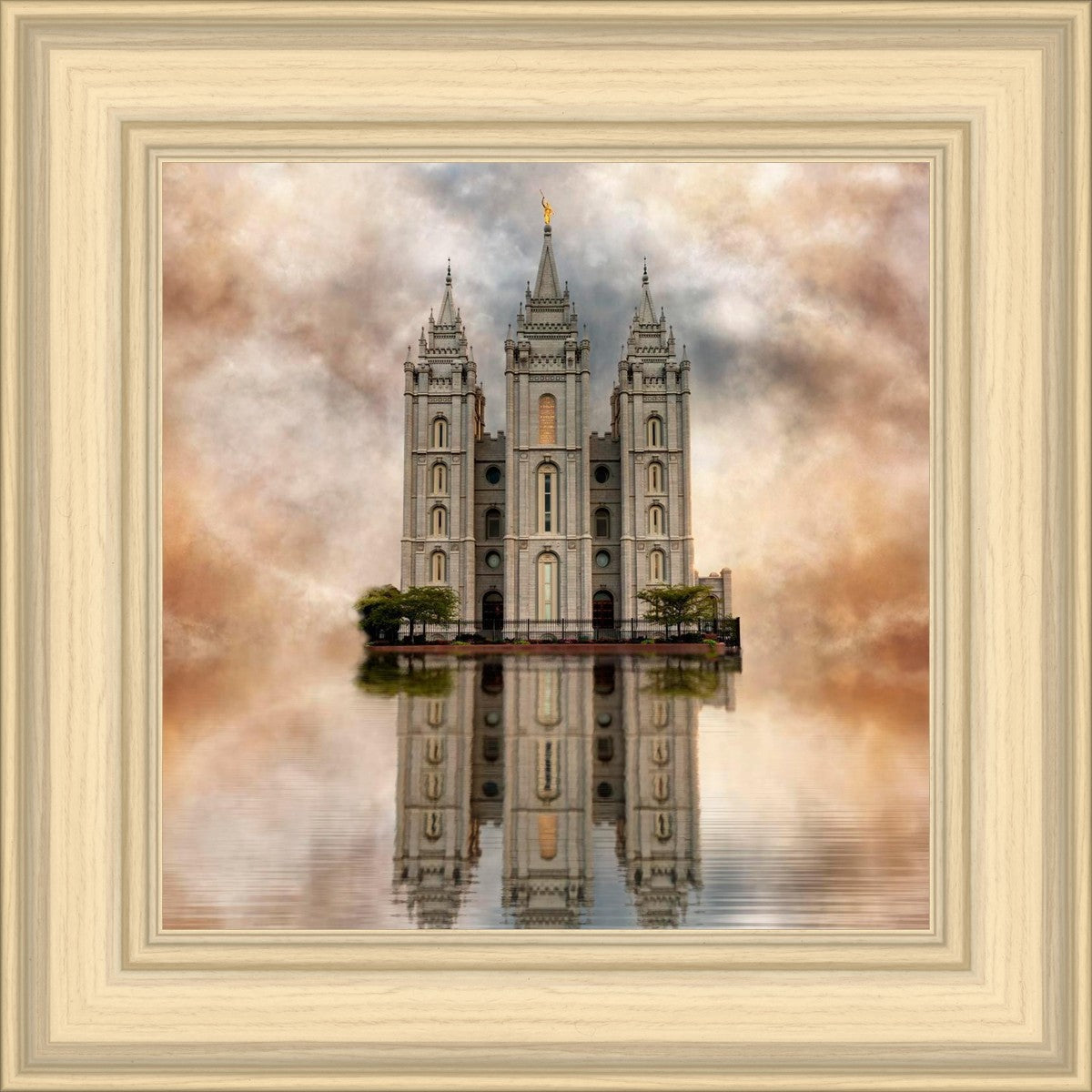 Millennial Reflection Salt Lake City Utah Temple