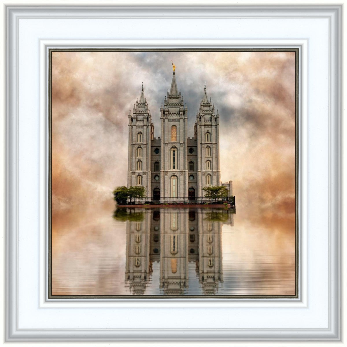 Millennial Reflection Salt Lake City Utah Temple