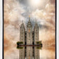 Millennial Reflection Salt Lake City Utah Temple