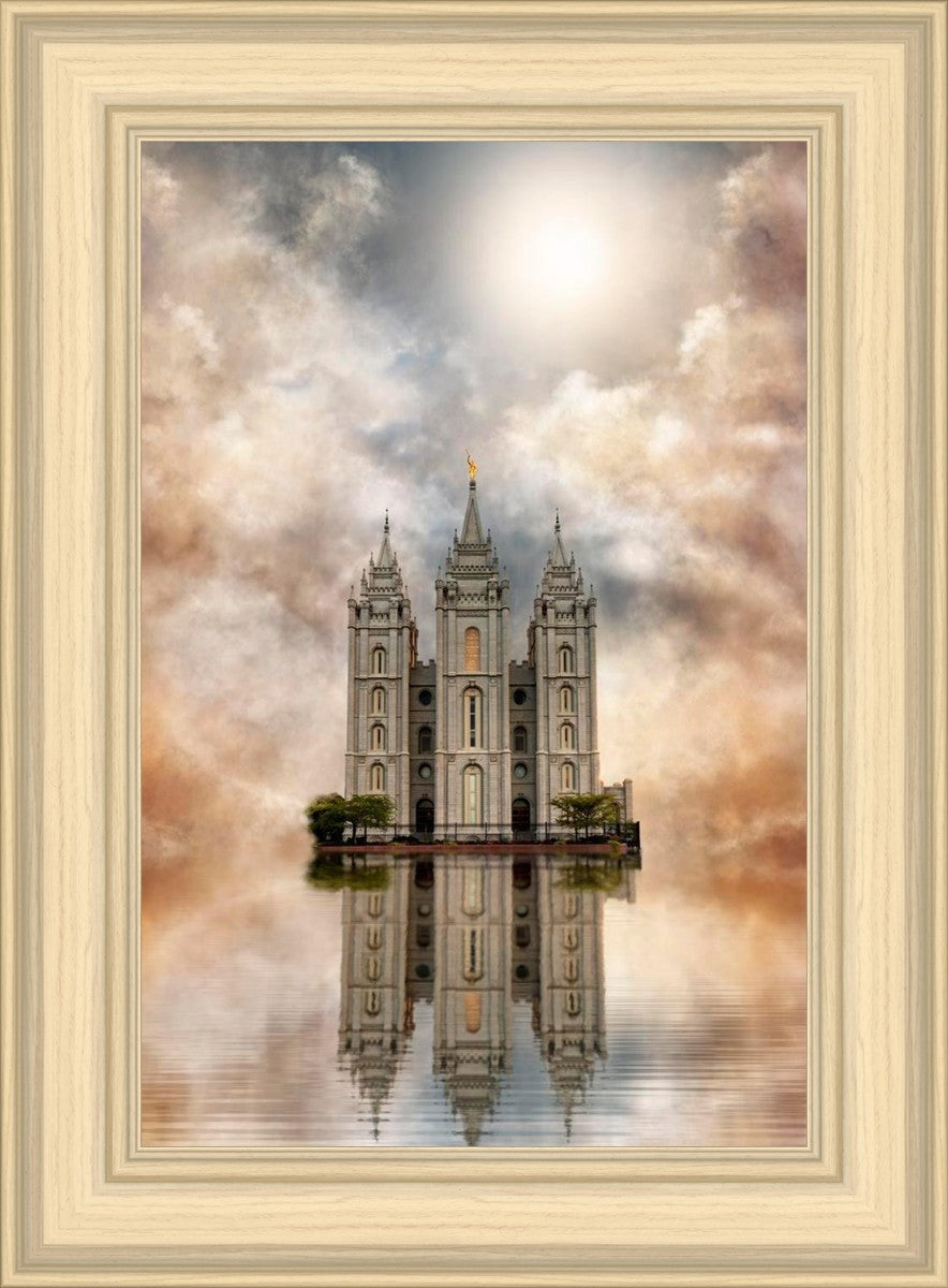 Millennial Reflection Salt Lake City Utah Temple