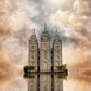 Millennial Reflection Salt Lake City Utah Temple