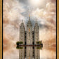 Millennial Reflection Salt Lake City Utah Temple