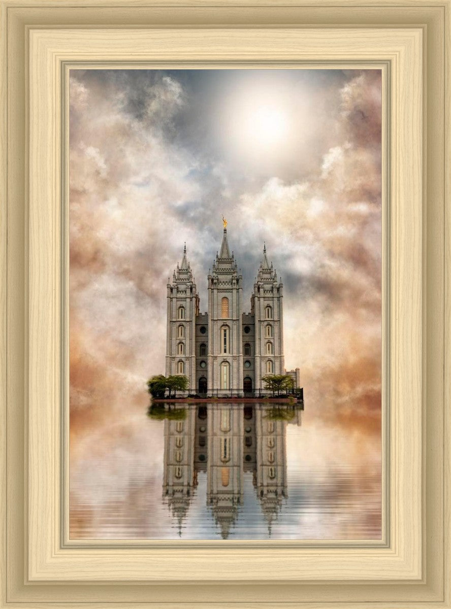 Millennial Reflection Salt Lake City Utah Temple