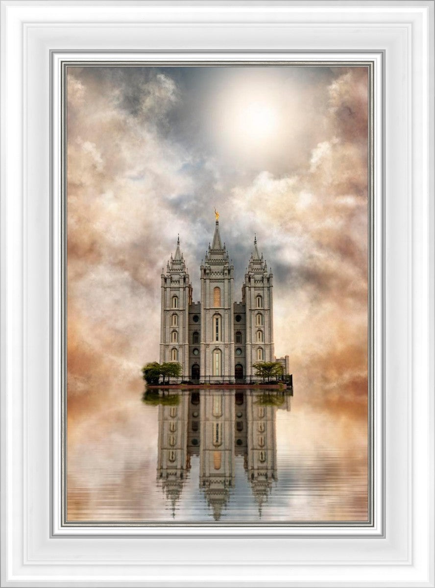 Millennial Reflection Salt Lake City Utah Temple